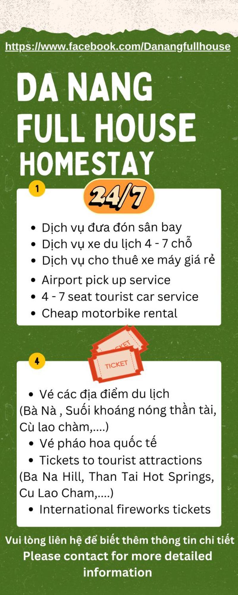 Homestay Da Nang Full House Extérieur photo